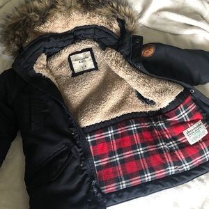 Boys warmest winter coat/parka Abercrombie kids